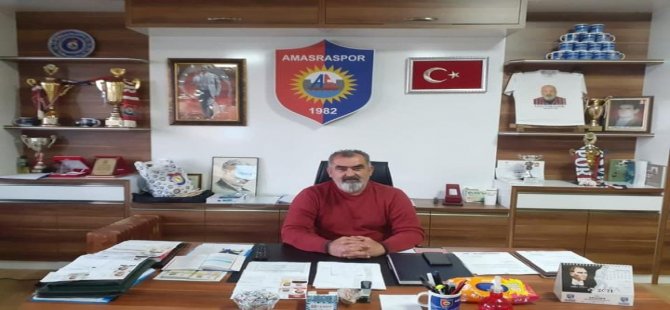 Amasraspor’un kulüp başkanı değişti
