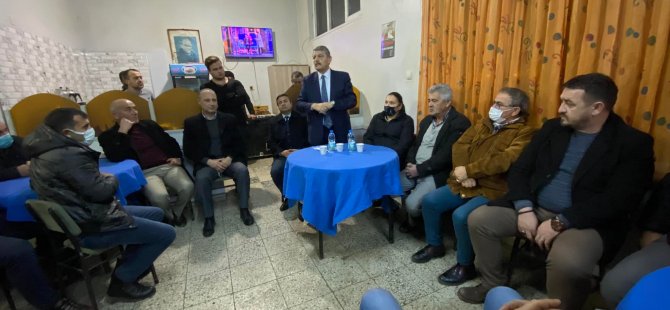 Başkan Çakırkadı ve Çakırdemirci Köylerini Ziyaret Etti