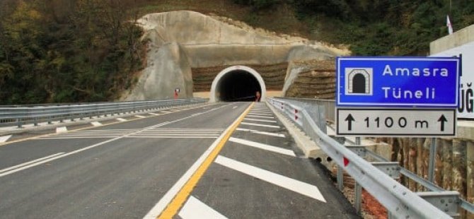 Amasra Tüneli 15 Şubat’a kadar açık kalacak