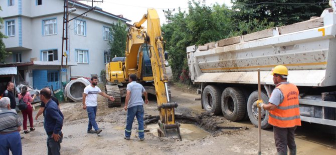 Ağdacı’da Kanalizasyon Hattı Çalışmalarına Başlandı