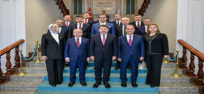 Adalet Bakanı Tunç, HSK Üyelerini Kabul Etti