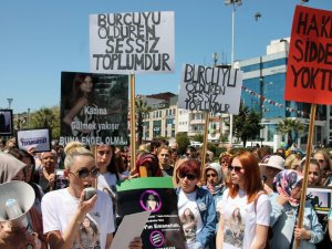 Zonguldak'ta Kadına Yönelik Şiddet Protesto Edildi