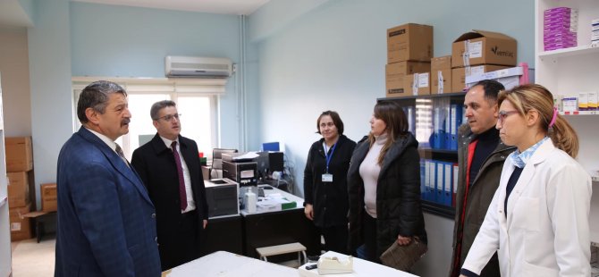 Başkan Akın’dan hastane ziyareti