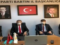 Erdoğan, video konferans yoluyla İl Başkanlarına hitap etti