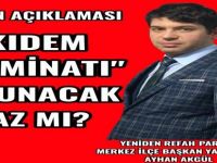 "Amaç kaynak ihtiyacına pansuman olabilecek sermaye birikimi"