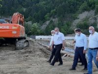 Milletvekili Tunç, Atıksu Arıtma Tesisi inşaatını inceledi