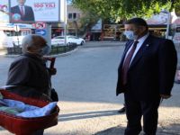 Akın, Güne Esnaf Ziyaretiyle Başladı