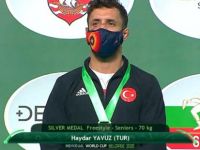 Milli Güreşçi Haydar Yavuz, Dünya İkincisi Oldu