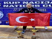 Sırbistan’da altın madalya kazandı