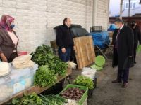 Başkan, Amasra İlçesinde Esnaf Gezdi