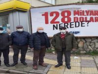 CHP'nin '128 milyar dolar nerede' afişleri kaldırıldı