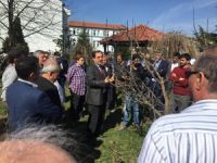 Çiftçilere IFAD projesini anlattı