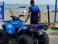 İnkumu Plajında Atv'li Denetim