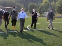 Bakan Soylu, afet bölgesinde incelemelerde bulundu