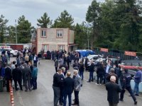 Kazayı duyan hastaneye koştu