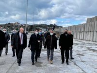 Tunç, Amasra Limanı Mendirek Onarım İnşaatını Ziyaret Etti