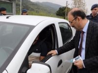 Vali Güner, emniyet kemerinin önemine dikkat çekti