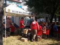 Ulus’ta ki kan bağışında 57 ünite kan bağışı alındı