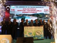 Bakan Eroğlu, 15 adet tesisin temelini attı