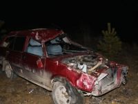 Kastamonu'da Otomobil Devrildi: 2 Yaralı