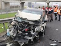 Anadolu Otoyolu'nda Trafik Kazası: 5 Yaralı