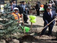 1322 fidan toprakla buluşturuldu