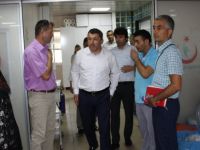 İl Başkanı Kalaycı, Devlet Hastanesi’nde yapılan iyileştirme çalışmalarını inceledi
