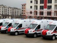 Bartın’a 7 yeni ambulans daha tahsis edildi