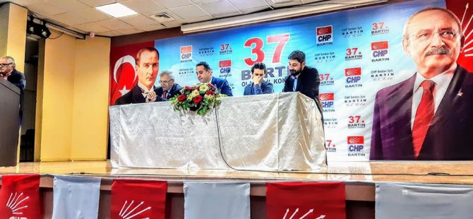 Bartın'da CHP Olağan İl Kongresi Yapıldı