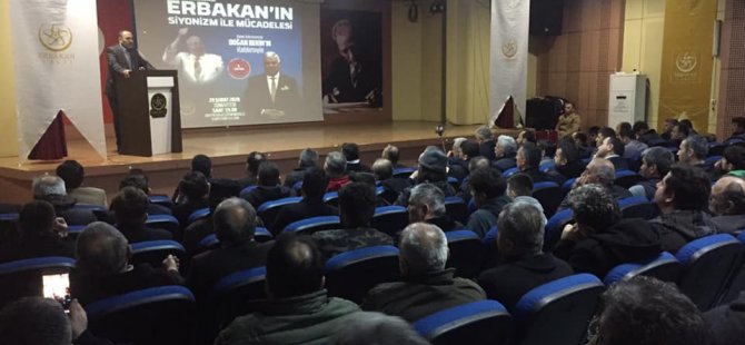 Erbakan’ın Siyonizm ile mücadelesi anlatıldı