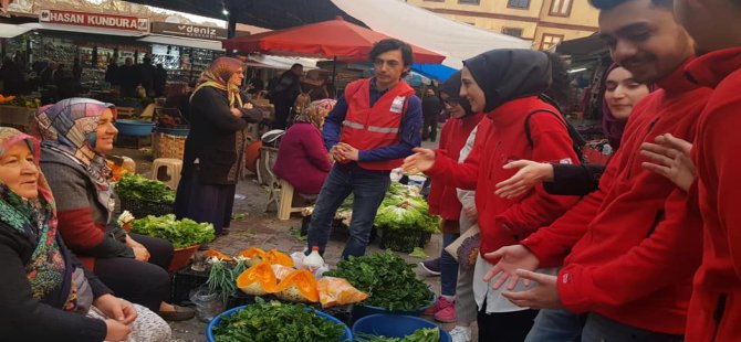 Kızılay, emekçi kadınları unutmadı