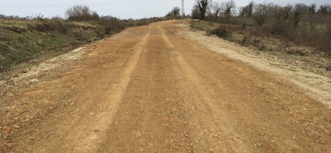 60 yıldır kullanılamayan bağlantı yolu stabilize hale getirildi