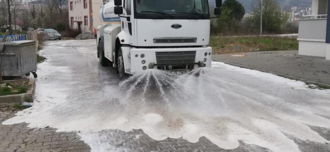 Dezenfekte çalışmaları devam ediyor