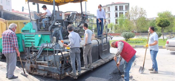 Gazhane Caddesi asfaltı yenileniyor