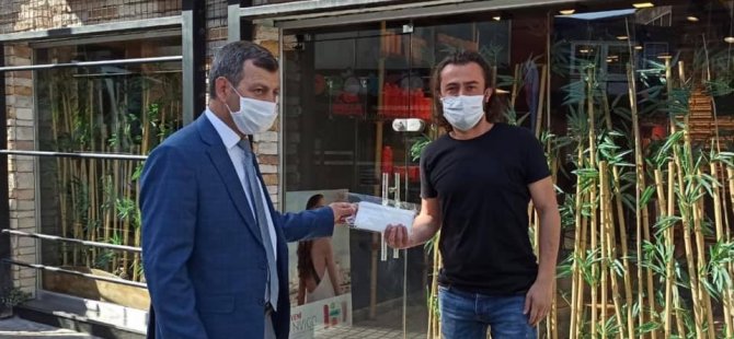 Berber, kuaför ve güzellik salonlarına maske desteği