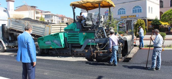 Gazhane Caddesi’nde hummalı çalışma