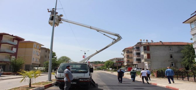 Türk bayrağı ile donatıldı