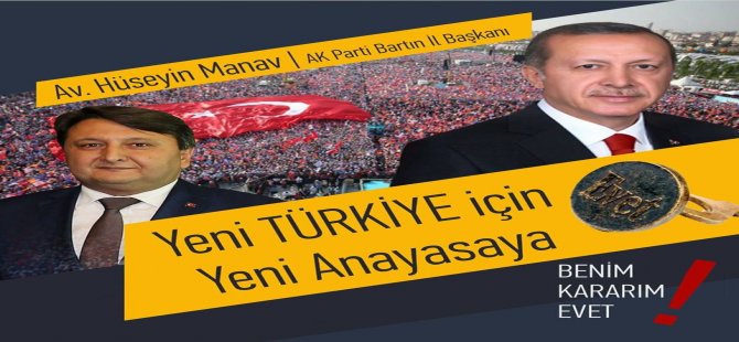 16 Nisan'da anayasa referandumuna gidilecek