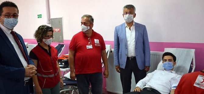 10 yıl aradan sonra Kurucaşile’de ilk kez kan bağışı kampanyası düzenlendi