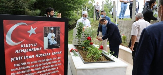 15 Temmuz Şehidi kabri başında anıldı