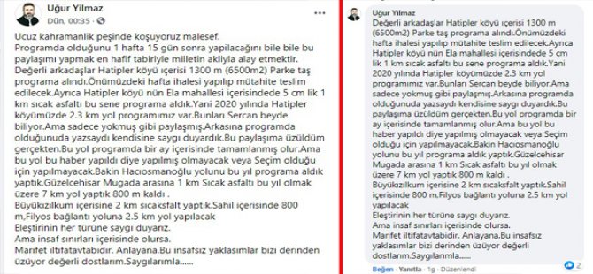 Meclis Üyesi Yılmaz’ın hedef göstermesi ters tepti