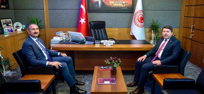 Bakan Gül’den, Komisyon Başkanı Tunç’a hayırlı olsun ziyareti