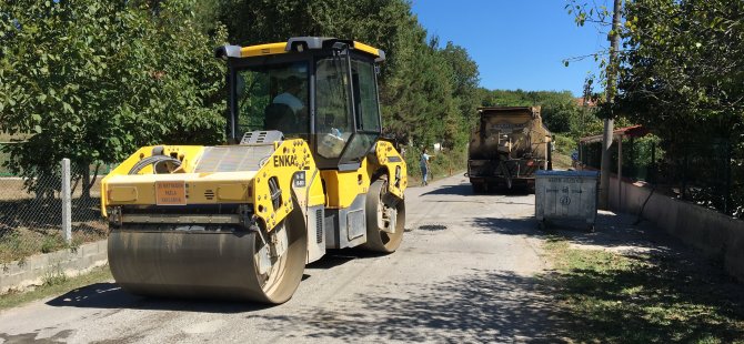 Vatandaşların yolla ilgili sıkıntısına geç de olsa kulak verildi