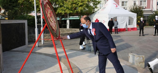 Cumhuriyetin 97.yılı münasebetiyle tören düzenlendi