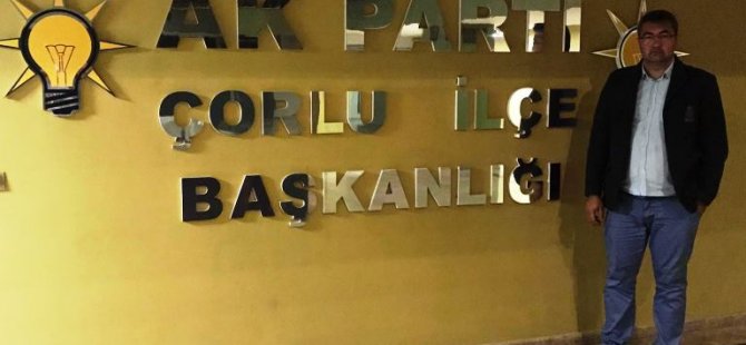 Bartınlı işadamı Çorlu’da siyasete atıldı