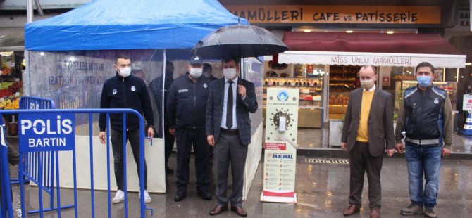 Galla Pazarı ve Kapalı Pazar Yerinde Önlemler Alındı