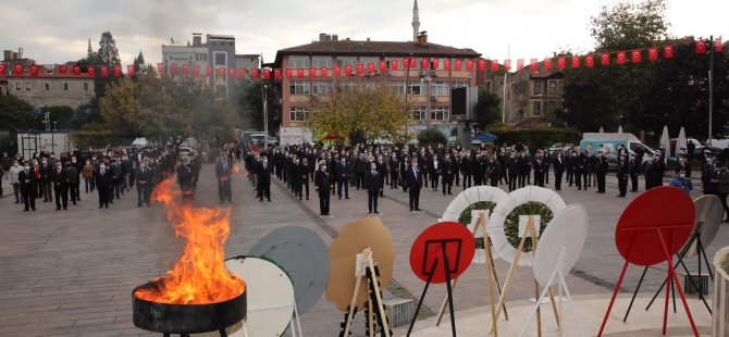 Bartın’da hayat Atatürk için durdu