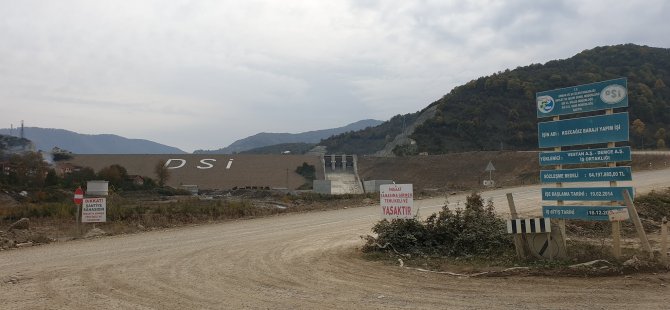 Bartın'da bir baraj daha tamamlanıyor