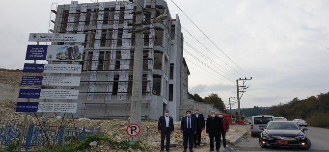 Bartın Sağlıklı Yaşam Merkezi’nde Son Aşamaya Gelindi