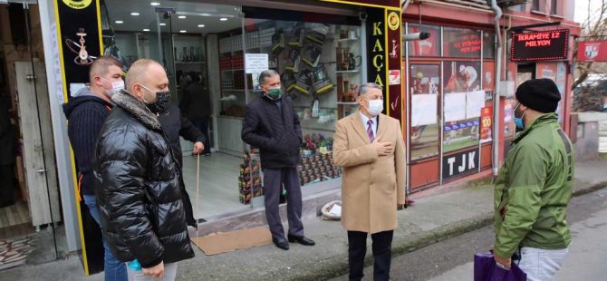 Akın, Esnafa Yılbaşı Genelgesi İle İlgili Bilgi Verdi